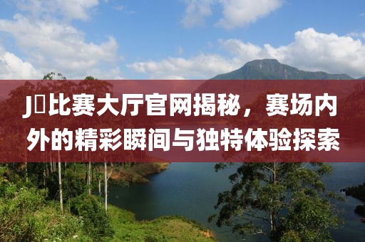 J丅比赛大厅官网揭秘，赛场内外的精彩瞬间与独特体验探索