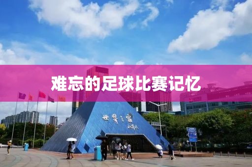 难忘的足球比赛记忆