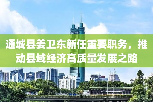 通城县姜卫东新任重要职务，推动县域经济高质量发展之路