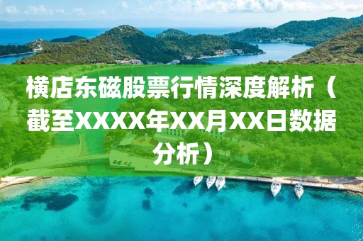 横店东磁股票行情深度解析（截至XXXX年XX月XX日数据分析）