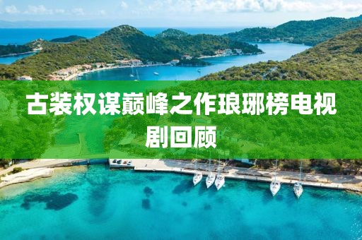 古装权谋巅峰之作琅琊榜电视剧回顾