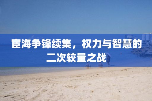 宦海争锋续集，权力与智慧的二次较量之战