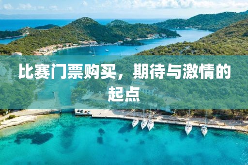 比赛门票购买，期待与激情的起点