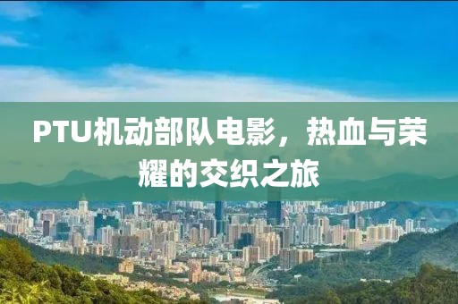 PTU机动部队电影，热血与荣耀的交织之旅