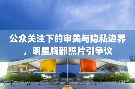 公众关注下的审美与隐私边界，明星胸部照片引争议