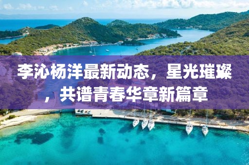 李沁杨洋最新动态，星光璀璨，共谱青春华章新篇章