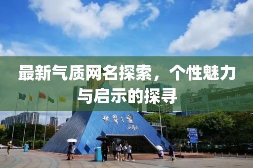 最新气质网名探索，个性魅力与启示的探寻