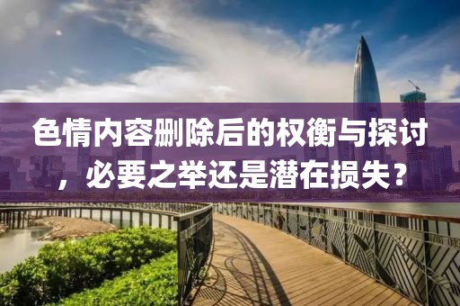 色情内容删除后的权衡与探讨，必要之举还是潜在损失？