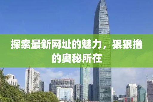 探索最新网址的魅力，狠狠撸的奥秘所在