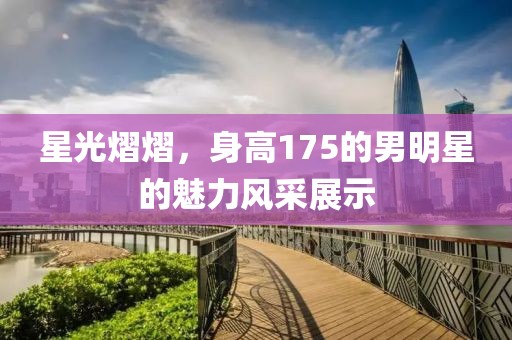 星光熠熠，身高175的男明星的魅力风采展示
