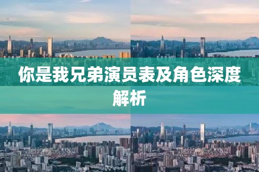你是我兄弟演员表及角色深度解析