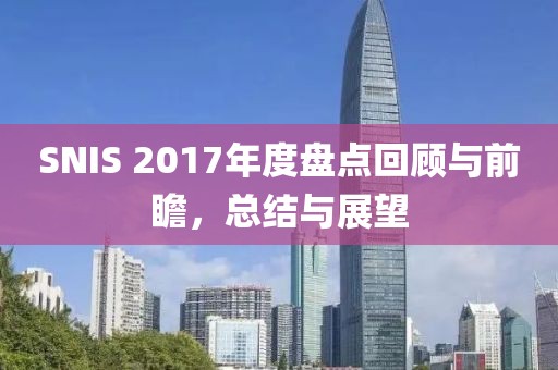 SNIS 2017年度盘点回顾与前瞻，总结与展望