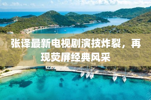 张译最新电视剧演技炸裂，再现荧屏经典风采
