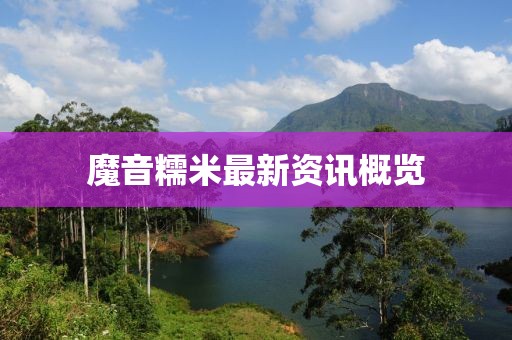 魔音糯米最新资讯概览