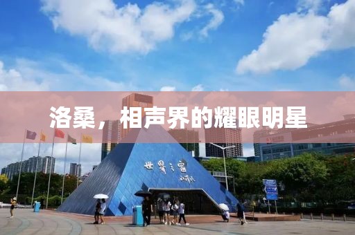 洛桑，相声界的耀眼明星