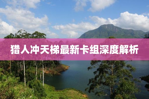 猎人冲天梯最新卡组深度解析
