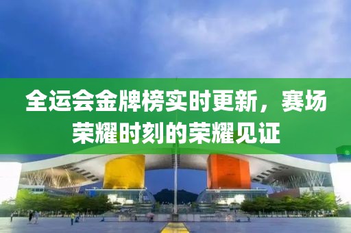 全运会金牌榜实时更新，赛场荣耀时刻的荣耀见证