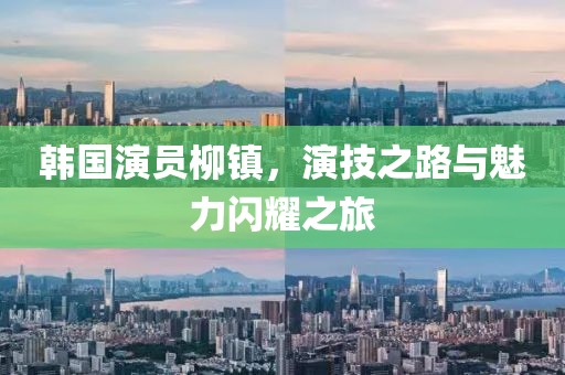 韩国演员柳镇，演技之路与魅力闪耀之旅