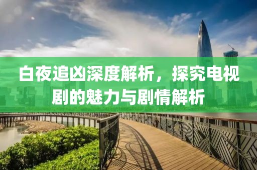 白夜追凶深度解析，探究电视剧的魅力与剧情解析