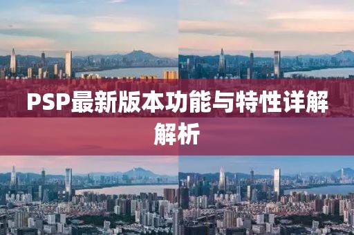 PSP最新版本功能与特性详解解析