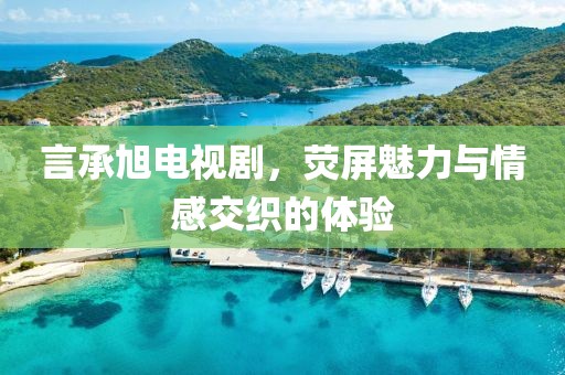 言承旭电视剧，荧屏魅力与情感交织的体验