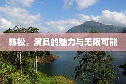 韩松，演员的魅力与无限可能