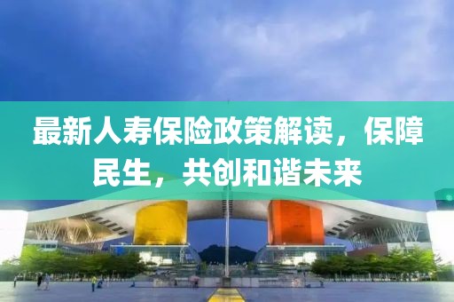最新人寿保险政策解读，保障民生，共创和谐未来