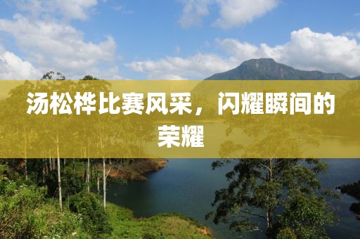 汤松桦比赛风采，闪耀瞬间的荣耀