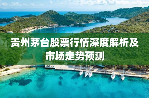 贵州茅台股票行情深度解析及市场走势预测