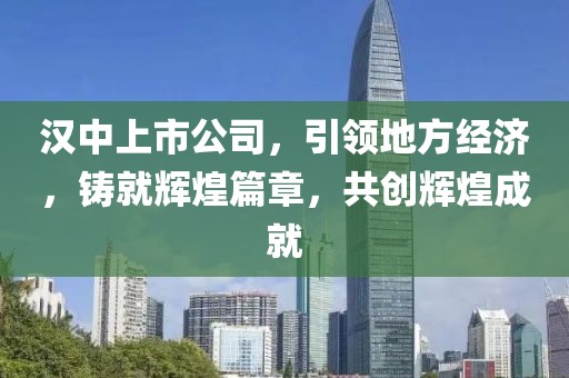 汉中上市公司，引领地方经济，铸就辉煌篇章，共创辉煌成就