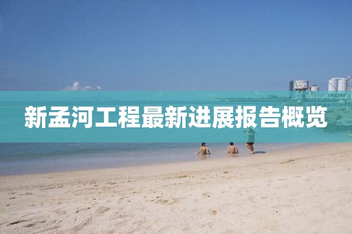 新孟河工程最新进展报告概览