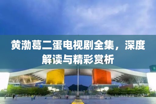 黄渤葛二蛋电视剧全集，深度解读与精彩赏析