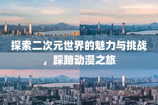 探索二次元世界的魅力与挑战，踩踏动漫之旅