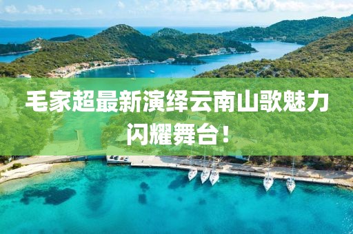 毛家超最新演绎云南山歌魅力闪耀舞台！