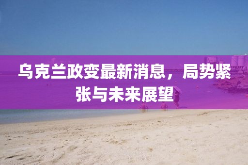 乌克兰政变最新消息，局势紧张与未来展望