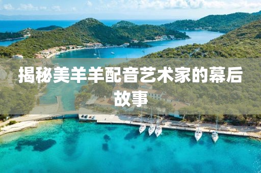 揭秘美羊羊配音艺术家的幕后故事