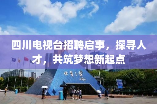四川电视台招聘启事，探寻人才，共筑梦想新起点