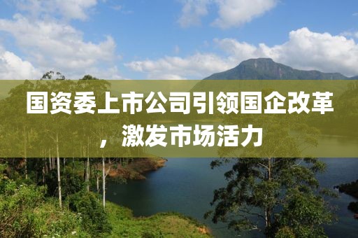 国资委上市公司引领国企改革，激发市场活力