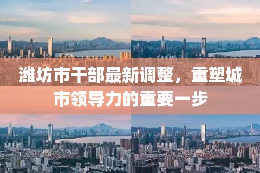 潍坊市干部最新调整，重塑城市领导力的重要一步