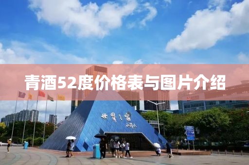 青酒52度价格表与图片介绍