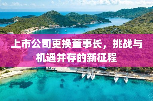 上市公司更换董事长，挑战与机遇并存的新征程