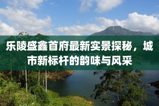 乐陵盛鑫首府最新实景探秘，城市新标杆的韵味与风采
