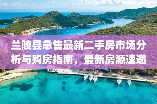 兰陵县急售最新二手房市场分析与购房指南，最新房源速递