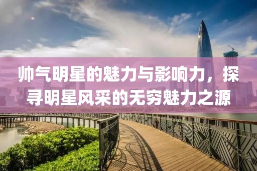 帅气明星的魅力与影响力，探寻明星风采的无穷魅力之源