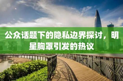 公众话题下的隐私边界探讨，明星胸罩引发的热议