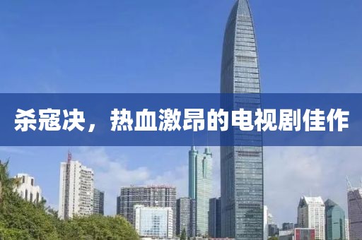 杀寇决，热血激昂的电视剧佳作