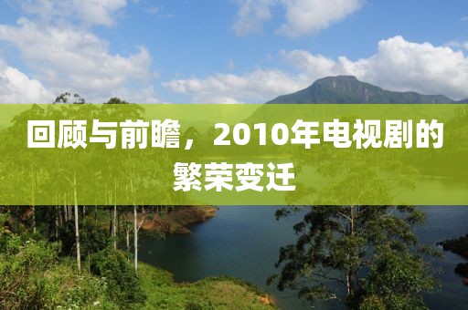 回顾与前瞻，2010年电视剧的繁荣变迁