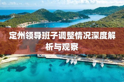 定州领导班子调整情况深度解析与观察