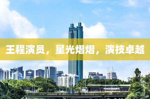 王程演员，星光熠熠，演技卓越