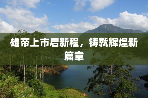 雄帝上市启新程，铸就辉煌新篇章